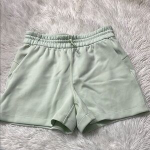 Lululemon Athletica Light Green Athletic Shorts